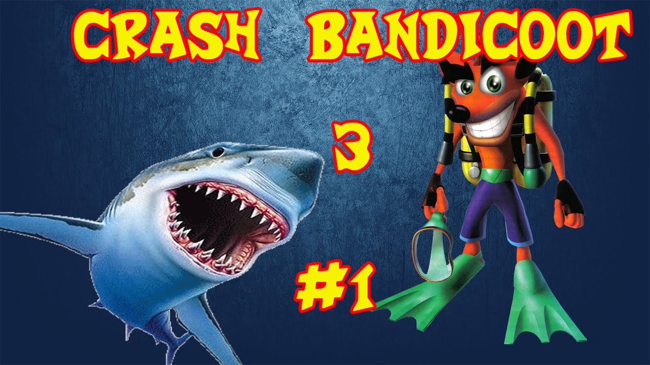 Crash Bandicoot: Sharks in video games