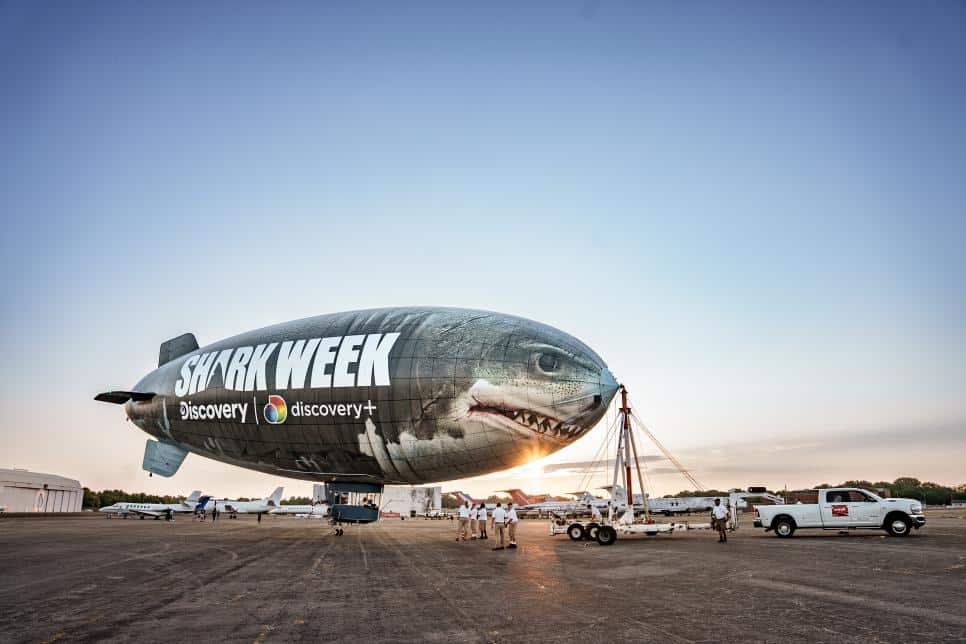 shark week blimp