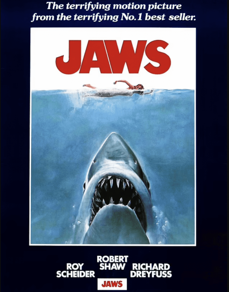 jaws movie poster