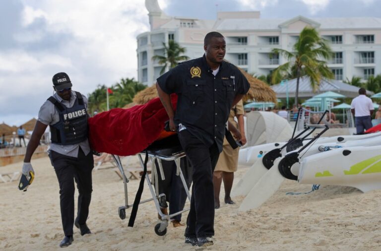 shark attack in the bahamas